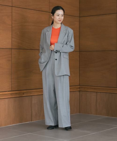 URBAN RESEARCH / アーバンリサーチ その他パンツ | スーパー100ウールワイドスラックス | 詳細22