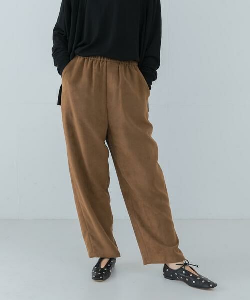 URBAN RESEARCH / アーバンリサーチ その他パンツ | スウェードライクイージーパンツ | 詳細1