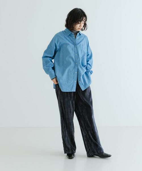 URBAN RESEARCH / アーバンリサーチ その他パンツ | クラッシュベロアイージーパンツ | 詳細7