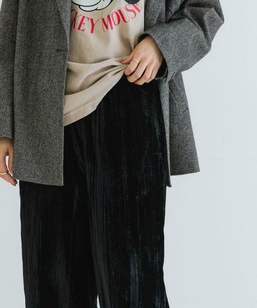 URBAN RESEARCH / アーバンリサーチ その他パンツ | クラッシュベロアイージーパンツ | 詳細14