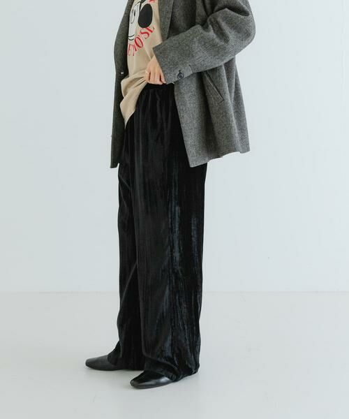 URBAN RESEARCH / アーバンリサーチ その他パンツ | クラッシュベロアイージーパンツ | 詳細16