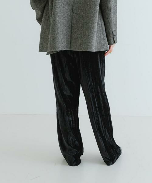 URBAN RESEARCH / アーバンリサーチ その他パンツ | クラッシュベロアイージーパンツ | 詳細17