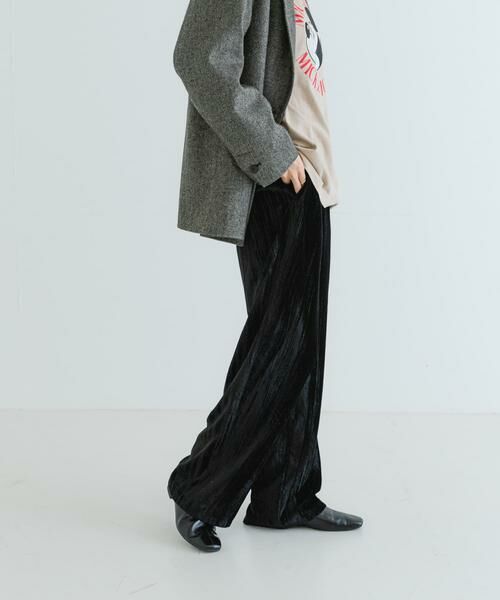 URBAN RESEARCH / アーバンリサーチ その他パンツ | クラッシュベロアイージーパンツ | 詳細18