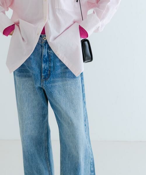 URBAN RESEARCH / アーバンリサーチ デニムパンツ | 『3サイズ展開』ダメージワイドデニムパンツ | 詳細1