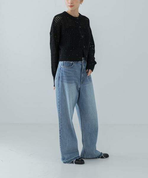 URBAN RESEARCH / アーバンリサーチ デニムパンツ | 『3サイズ展開』ダメージワイドデニムパンツ | 詳細10