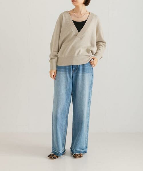 URBAN RESEARCH / アーバンリサーチ デニムパンツ | 『3サイズ展開』ダメージワイドデニムパンツ | 詳細13