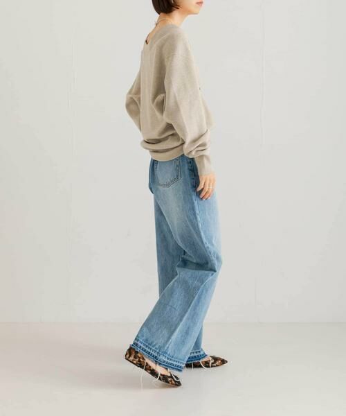 URBAN RESEARCH / アーバンリサーチ デニムパンツ | 『3サイズ展開』ダメージワイドデニムパンツ | 詳細14