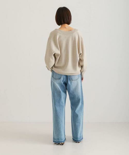 URBAN RESEARCH / アーバンリサーチ デニムパンツ | 『3サイズ展開』ダメージワイドデニムパンツ | 詳細15