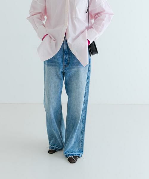 URBAN RESEARCH / アーバンリサーチ デニムパンツ | 『3サイズ展開』ダメージワイドデニムパンツ | 詳細3