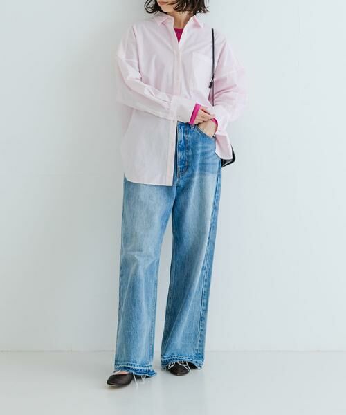 URBAN RESEARCH / アーバンリサーチ デニムパンツ | 『3サイズ展開』ダメージワイドデニムパンツ | 詳細8