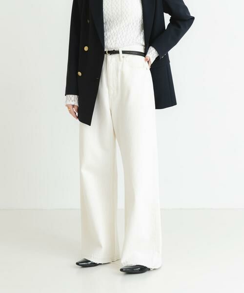 URBAN RESEARCH/アーバンリサーチ 『3サイズ展開』ダメージワイドデニムパンツ ホワイト 34 URBAN RESEARCH/アーバンリサーチ 『3サイズ展開』ダメージワイドデニムパンツ ホワイト 34