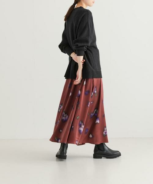 URBAN RESEARCH / アーバンリサーチ スカート | フラワープリントギャザーロングスカート | 詳細6