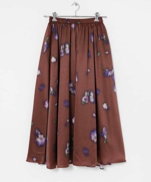 URBAN RESEARCH / アーバンリサーチ スカート | フラワープリントギャザーロングスカート | 詳細8