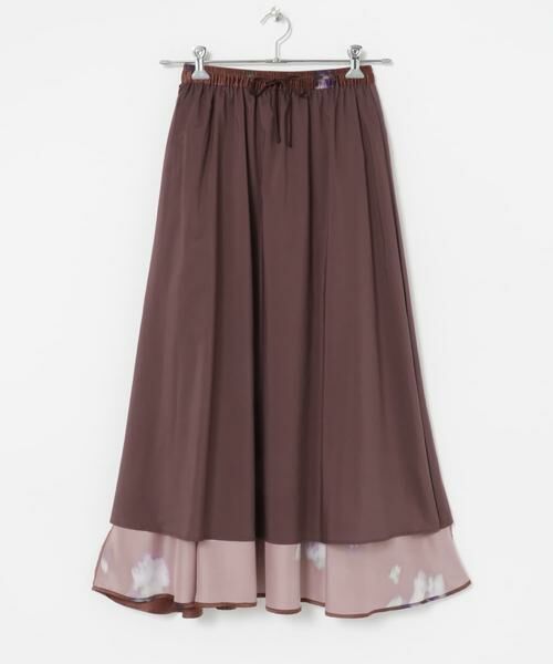 URBAN RESEARCH / アーバンリサーチ スカート | フラワープリントギャザーロングスカート | 詳細9