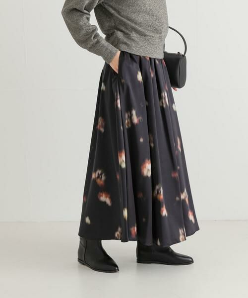 URBAN RESEARCH / アーバンリサーチ スカート | フラワープリントギャザーロングスカート | 詳細13