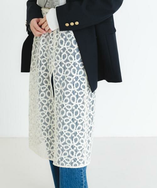 URBAN RESEARCH / アーバンリサーチ スカート | コードレースレイヤードスカート | 詳細1