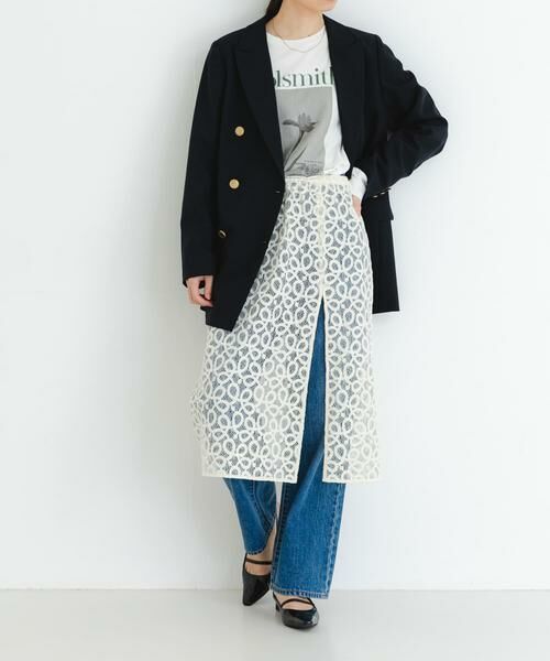 URBAN RESEARCH / アーバンリサーチ スカート | コードレースレイヤードスカート | 詳細3