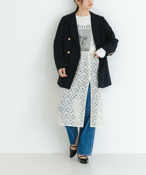 URBAN RESEARCH / アーバンリサーチ スカート | コードレースレイヤードスカート | 詳細4