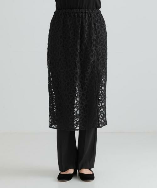 URBAN RESEARCH / アーバンリサーチ スカート | コードレースレイヤードスカート | 詳細21