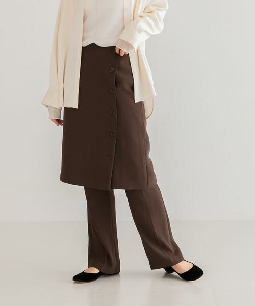 URBAN RESEARCH / アーバンリサーチ スカート | レイヤードラップスカート | 詳細1