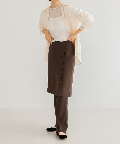 URBAN RESEARCH / アーバンリサーチ スカート | レイヤードラップスカート | 詳細3