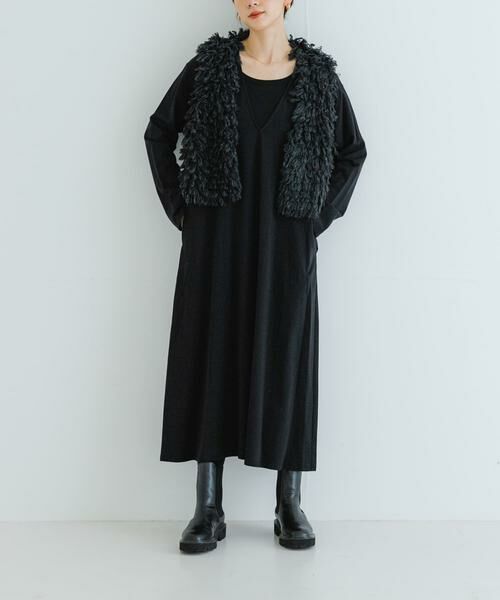 URBAN RESEARCH / アーバンリサーチ ワンピース | 『MADE IN JAPAN』Vネックロングワンピース | 詳細1