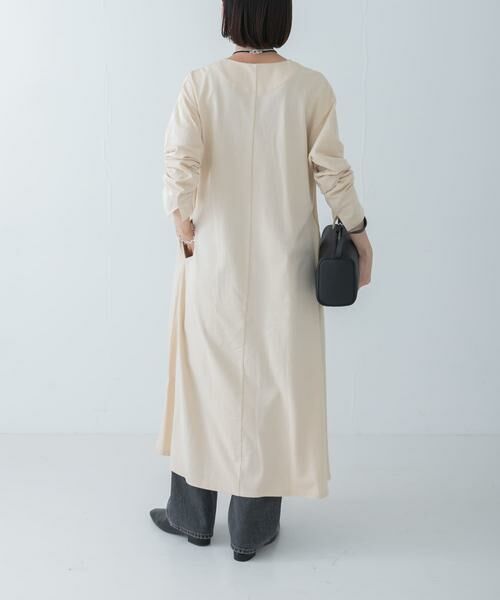 URBAN RESEARCH / アーバンリサーチ ワンピース | 『MADE IN JAPAN』Vネックロングワンピース | 詳細13