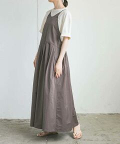 URBAN RESEARCH / アーバンリサーチ ワンピース | ランダムタックキャミワンピース