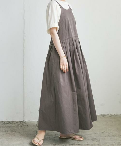 URBAN RESEARCH / アーバンリサーチ ワンピース | ランダムタックキャミワンピース | 詳細2