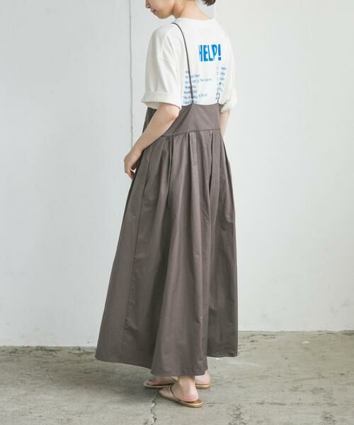 URBAN RESEARCH / アーバンリサーチ ワンピース | ランダムタックキャミワンピース | 詳細3