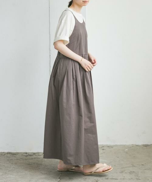 URBAN RESEARCH / アーバンリサーチ ワンピース | ランダムタックキャミワンピース | 詳細4