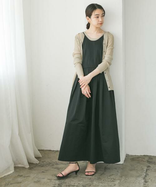 URBAN RESEARCH / アーバンリサーチ ワンピース | ランダムタックキャミワンピース | 詳細20