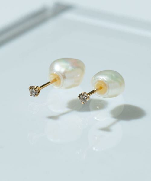 URBAN RESEARCH / アーバンリサーチ ピアス・イヤリング | ff by decor urban research　dia pearl pierce | 詳細3