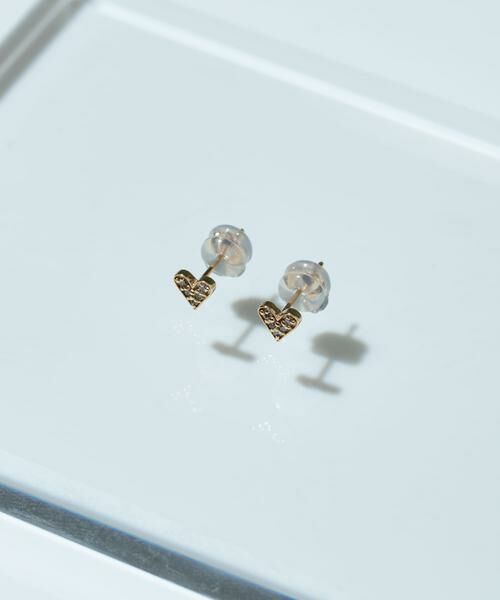 URBAN RESEARCH / アーバンリサーチ ピアス・イヤリング | ff by decor urban research　dia petit heart pierce | 詳細1