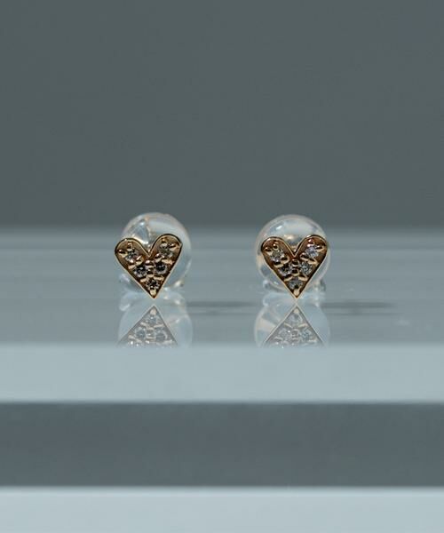 URBAN RESEARCH / アーバンリサーチ ピアス・イヤリング | ff by decor urban research　dia petit heart pierce | 詳細2