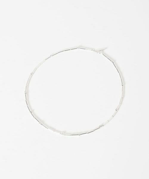 URBAN RESEARCH / アーバンリサーチ ネックレス・ペンダント・チョーカー | decor『デコール』　Hematite dotbar Choker | 詳細2