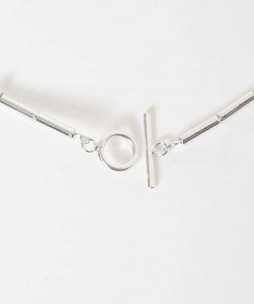 URBAN RESEARCH / アーバンリサーチ ネックレス・ペンダント・チョーカー | decor『デコール』　Hematite dotbar Choker | 詳細5