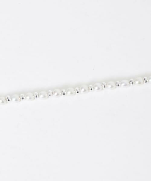 URBAN RESEARCH / アーバンリサーチ ネックレス・ペンダント・チョーカー | decor『デコール』　Hematite Pearl Choker | 詳細7