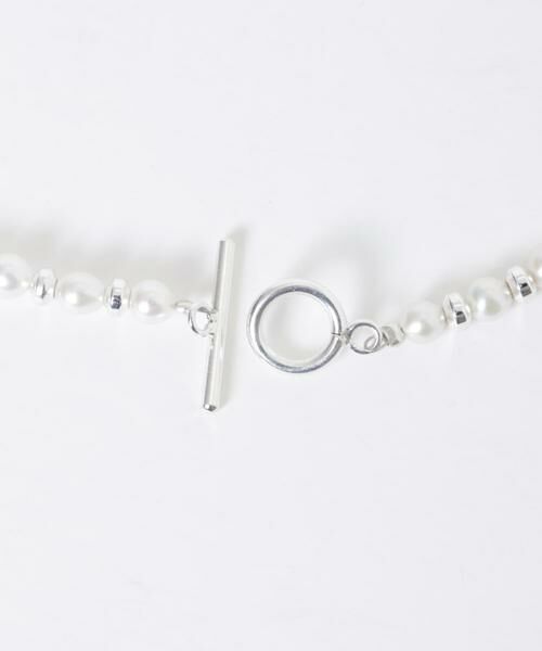 URBAN RESEARCH / アーバンリサーチ ネックレス・ペンダント・チョーカー | decor『デコール』　Hematite Pearl Choker | 詳細8