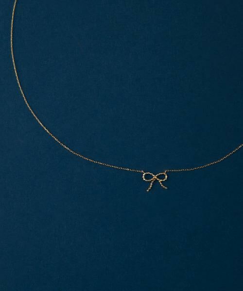 URBAN RESEARCH / アーバンリサーチ ネックレス・ペンダント・チョーカー | ff by decor urban research　18K リボンネックレス | 詳細1