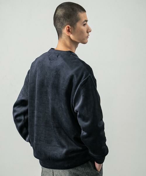 URBAN RESEARCH / アーバンリサーチ Tシャツ | ニットコーデュロイクルーネック | 詳細2