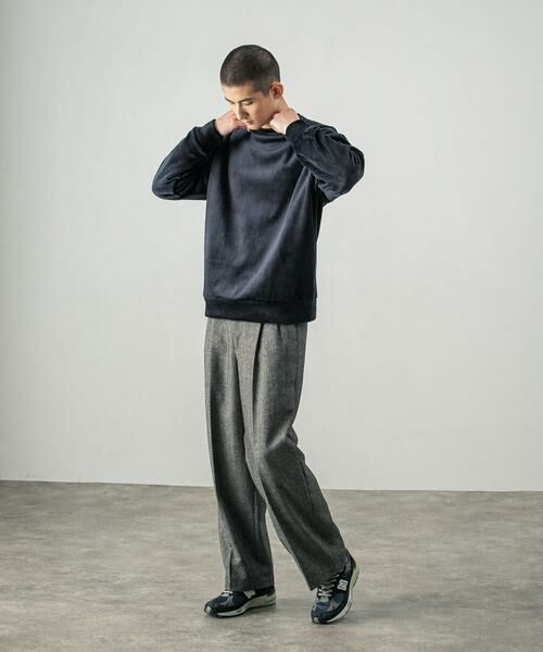 URBAN RESEARCH / アーバンリサーチ Tシャツ | ニットコーデュロイクルーネック | 詳細3