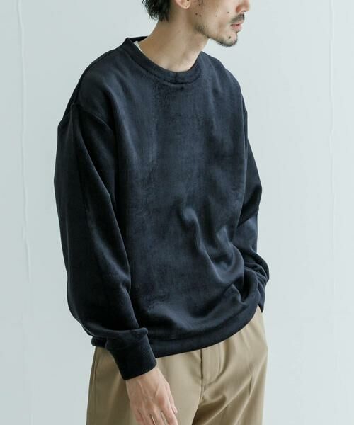 URBAN RESEARCH / アーバンリサーチ Tシャツ | ニットコーデュロイクルーネック | 詳細6