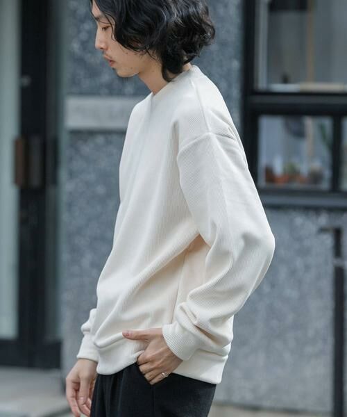 URBAN RESEARCH / アーバンリサーチ Tシャツ | ニットコーデュロイクルーネック | 詳細14