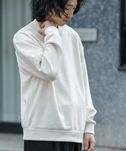 URBAN RESEARCH / アーバンリサーチ Tシャツ | ニットコーデュロイクルーネック | 詳細16