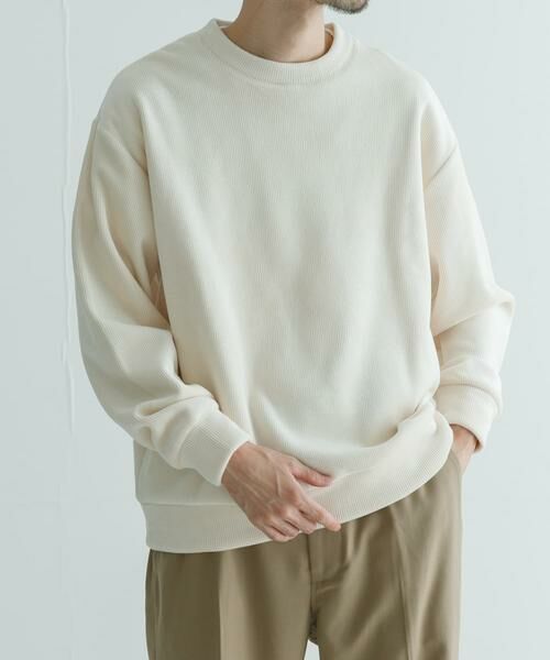 URBAN RESEARCH / アーバンリサーチ Tシャツ | ニットコーデュロイクルーネック | 詳細21
