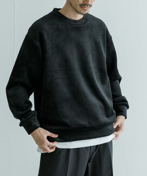 URBAN RESEARCH / アーバンリサーチ Tシャツ | ニットコーデュロイクルーネック | 詳細25