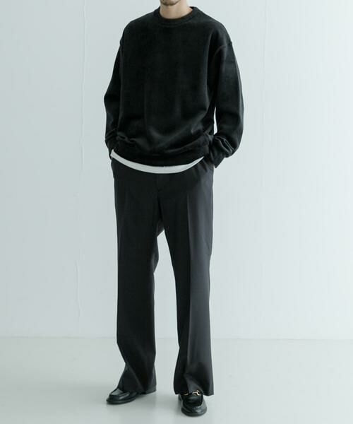 URBAN RESEARCH / アーバンリサーチ Tシャツ | ニットコーデュロイクルーネック | 詳細27