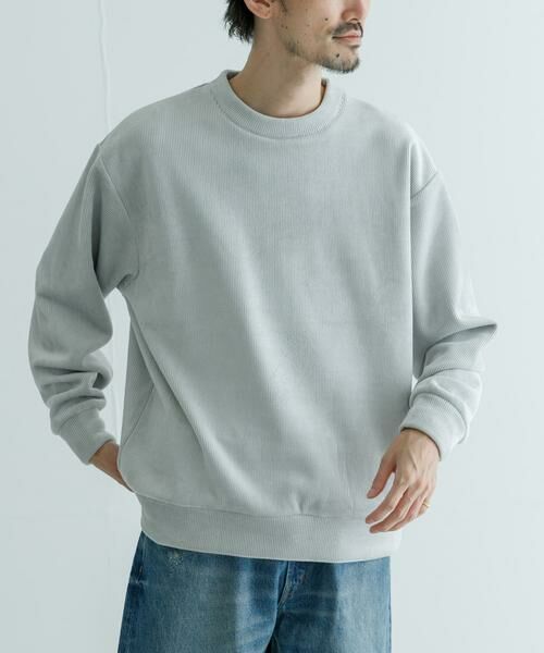 URBAN RESEARCH / アーバンリサーチ Tシャツ | ニットコーデュロイクルーネック | 詳細30