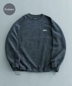 URBAN RESEARCH / アーバンリサーチ スウェット | 『別注』THOUSAND MILE×UR　ニットフリースクルーネックプルオーバー